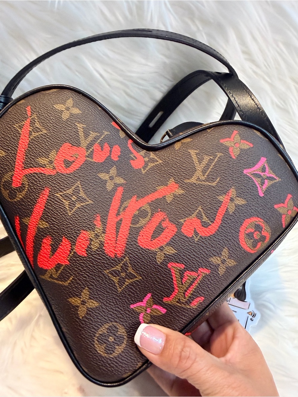 Louis Vuitton Heart Shaped Ltd. Edition Heart Mini Bag with Insert